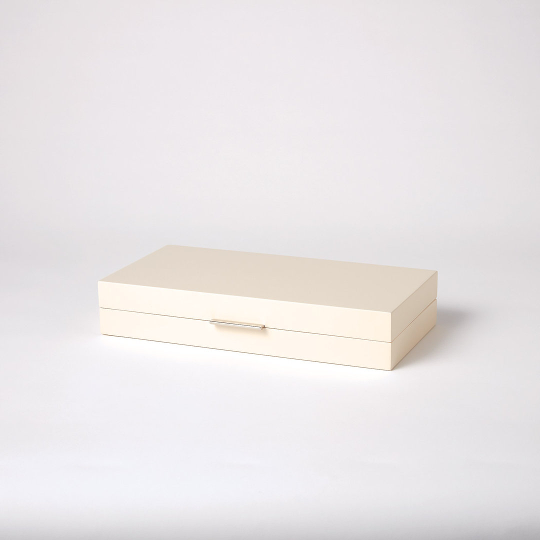 Luxe Organizer Ivory Decorative Box Global Views 