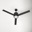52'' 3 Blade Ceiling Fan with LED Light Kit-1011599639
