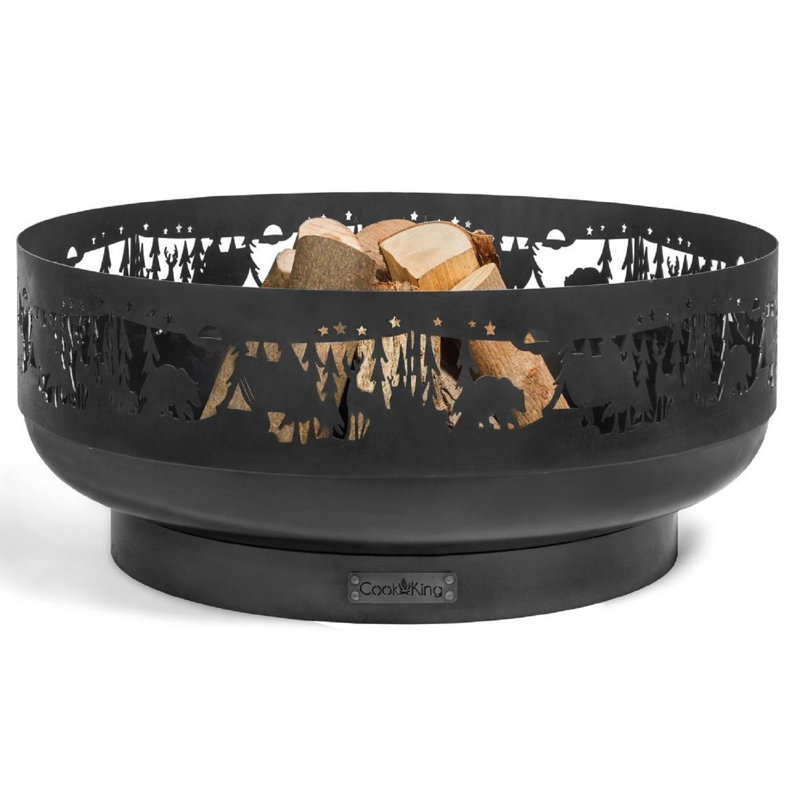 Steel Wood Burning Smokeless Fire Pit
