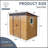 Outdoor Metal Storage Shed With Window And Transparent Plate For Garden, Lawn-119458086-119458084