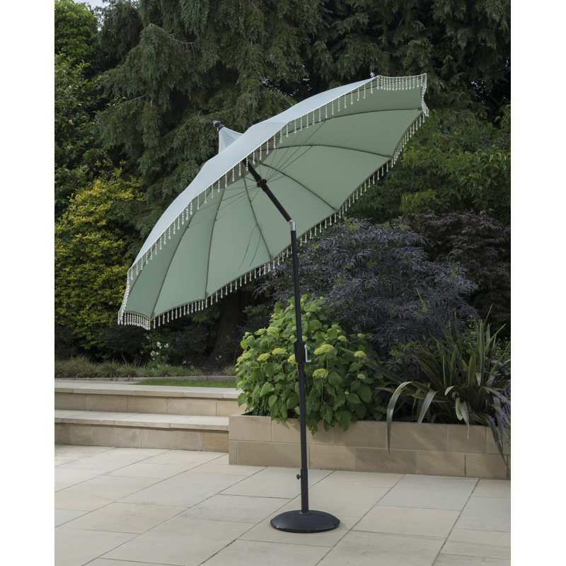 Collette 250cm Market Parasol, Green
