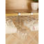 Support suspendu en verre Upside-Down
