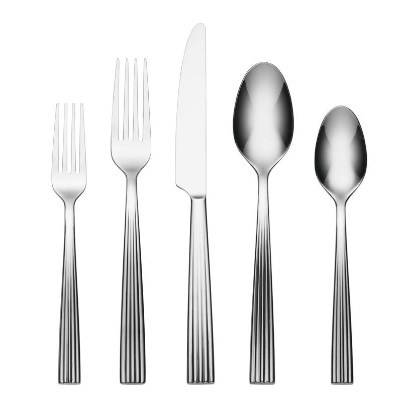 Kennedy 20 Piece Everyday Flatware Set, Service For 4