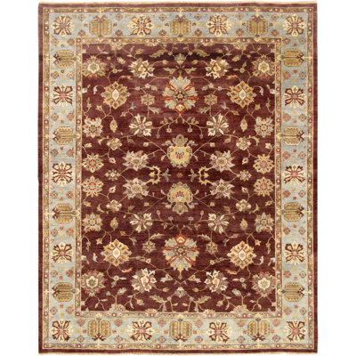 Melody Handmade Wool Floral Area Rug