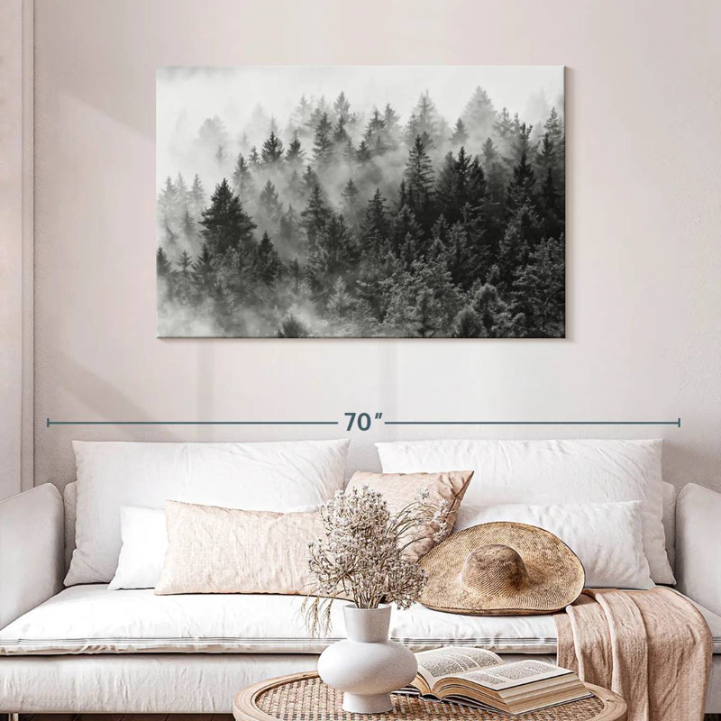 Alvord Misty Summer Forest, H 30 po x l 45 po