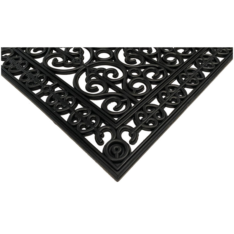 Renly Geometric Doormat, 18" W x 30" L