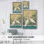 Reproduction encadrée Heron Lagoon II - bois massif-1787661079