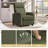Mid-Century Recliner Sofa - Upholstered Single Reclining Chair With Adjustable Positions For Living Room, Bedroom Or Home Theater-1485238384-1485238389