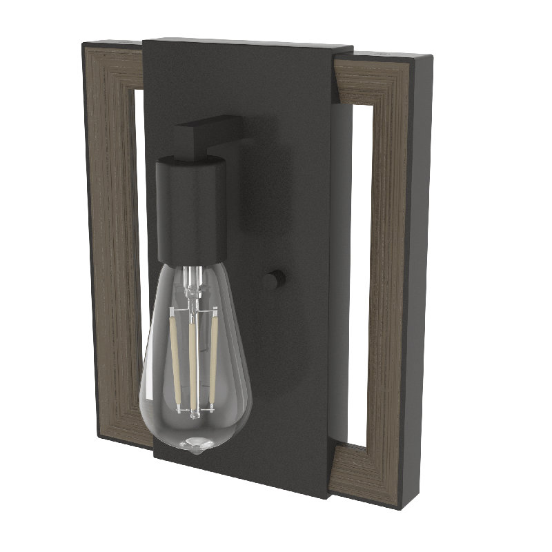 Aluminum Armed Sconce, Noble Bronze