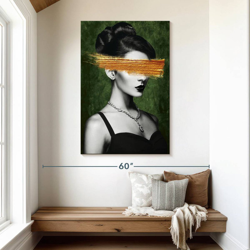 Portrait de fille Leisha Glamour, H 48 po x l 32 po