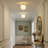 9.8 in. 1-Light Modern Globe Flush Mount