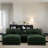 Sectional Sofa With 2 Removable Ottoman, 2 Usb Ports, 2 Cup Holders And Large Storage-1961823591