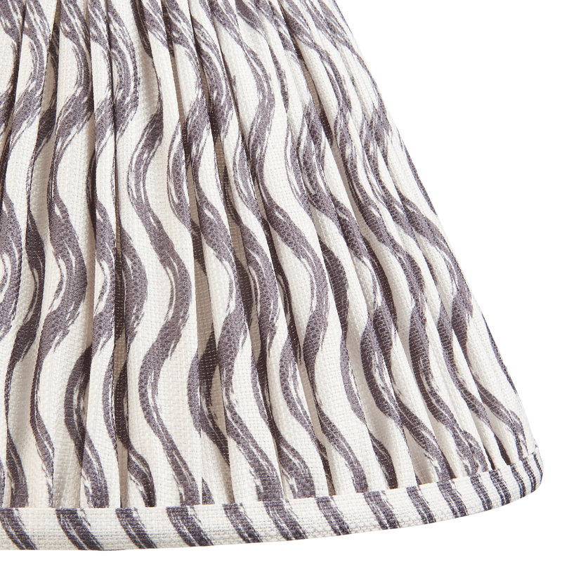 Ripple 30cm Lamp Shade, Brown