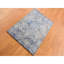 Tapis bleu en soie noué à la main 2 pi x 3 pi RASETS 86E9BBCB76C74F49AD776DDE76EAA1D7