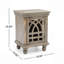 Table de chevet en bois