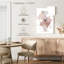 Motif géométrique marbré rose Avery-108668695