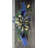 Navy Poinsettia Centepiece