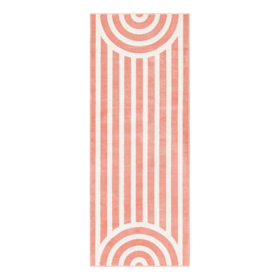 Unique Loom Lines Whimsy Kids Rug