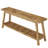 Console Table, Wood Entryway Table With Open Storage Shelf-1880960071