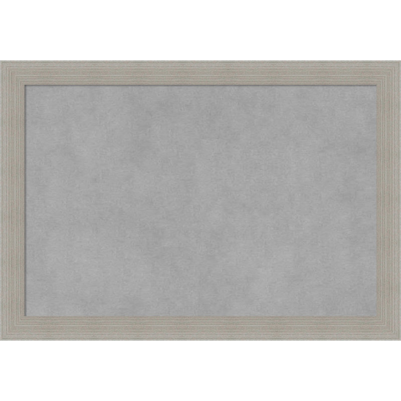 Tableau magnétique en métal Woodgrain, 14" H x 20" W