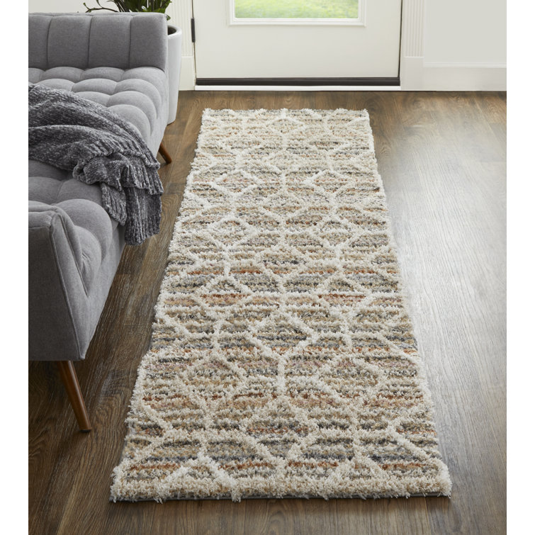 Ophelia & Co. Brittney Ivory Area Rug, Beige