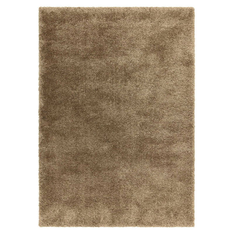 Taiwo Shaggy Natural Area Rug, Rectangle 160 x 230 cm