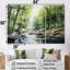 River Forest Hidden Treasure Scenery II - River Decor Wall Art Living Room Set-107745410-107745412