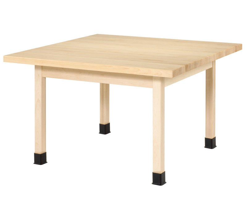 Table de travail classique Perspective Quick-Ship, 48 po, Érable