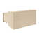 Arrive 72W x 72D Reception L Desk with 3 Drawer Mobile Pedestal