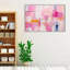 «Dreamy Pink Color Palette», art mural abstrait-1591933455-1591933452