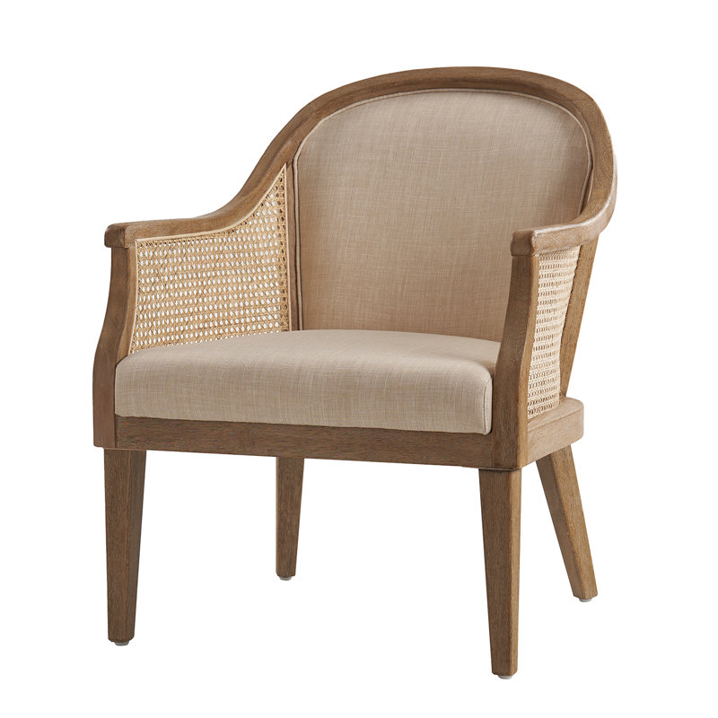 Upholstered Armchair, Linen