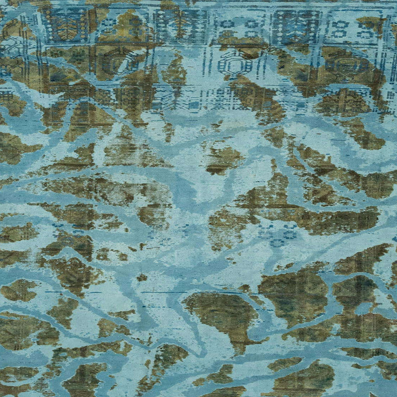 Abstract Indoor Rug, Square 5'