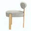 Chaise de salle à manger en tissu Modern