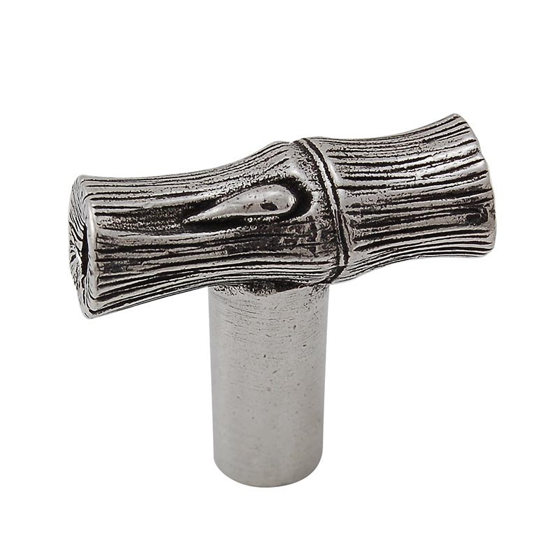 Palmaria Bar Knob, Vintage Pewter
