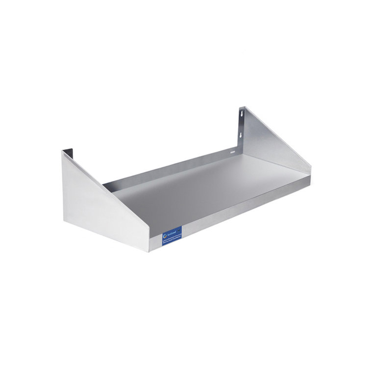 AmGood 36 Long X 12 Deep Stainless Steel Wall Shelf | NSF Certified |  Appliance & Equipment Metal Shelving | Kitchen, Restaurant, Garage,  Laundry