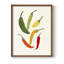 Impression encadrée de légumes biologiques X - Bois massif-1512746457-1512746459