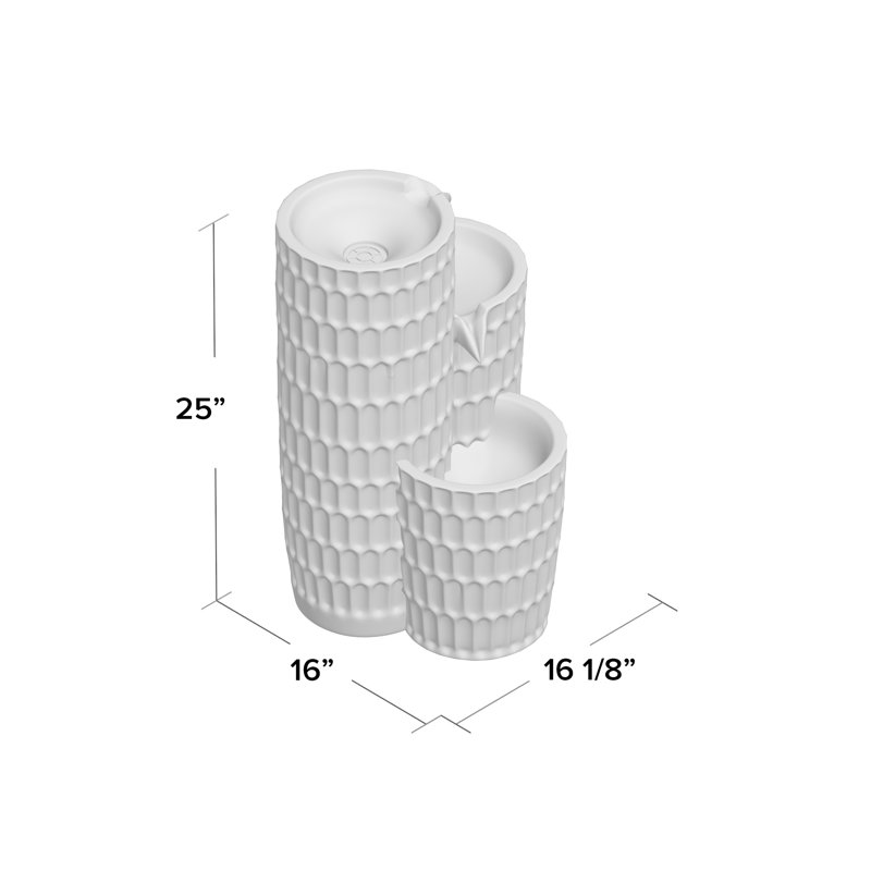 Ceramic / Porcelain Fountain, Blue