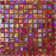 Wool 7/8" x 7/8" Cubes Glass Mosaic