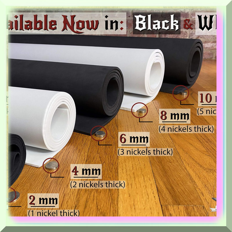 High Density Foam Sheets White