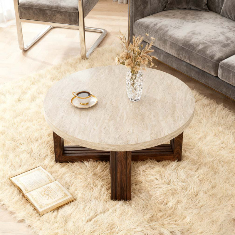 31.5 Inch Round Coffee Table
