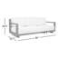 Sofa d'extérieur en aluminium Aden 85'-150253676