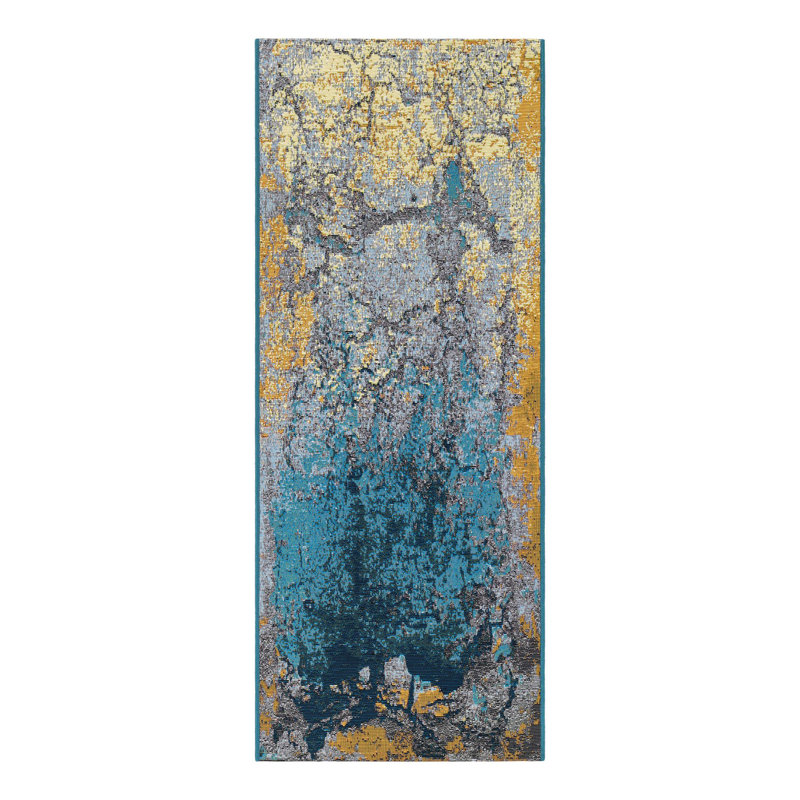 Cove Hower Indoor/Outdoor Area Rug, Runner 2' x 5'1"