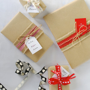 Geschenke mit Anhänger