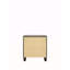 Table de chevet finition gris clair