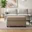 Repose-pieds en cuir Latitude Run® Caro-220434039