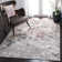 Makeba Floral Gray/Purple Area Rug