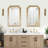 Wood Rectangle Wall Mirror-2092511837
