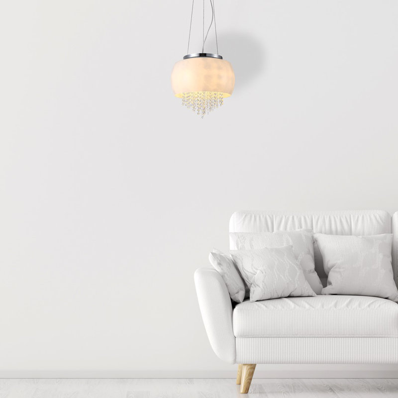 Stagg 1 - Light Chrome Pendant