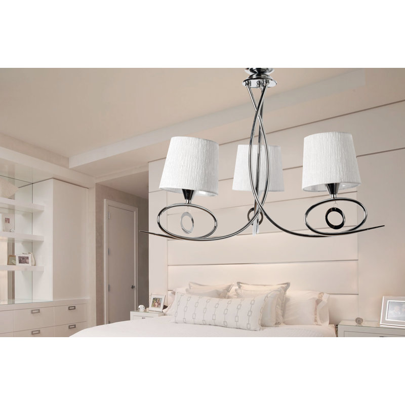 Buckland 3 - Light Shaded Chandelier