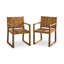 Lankin 6 Seater Wooden Outdoor Dining Set-1214709184